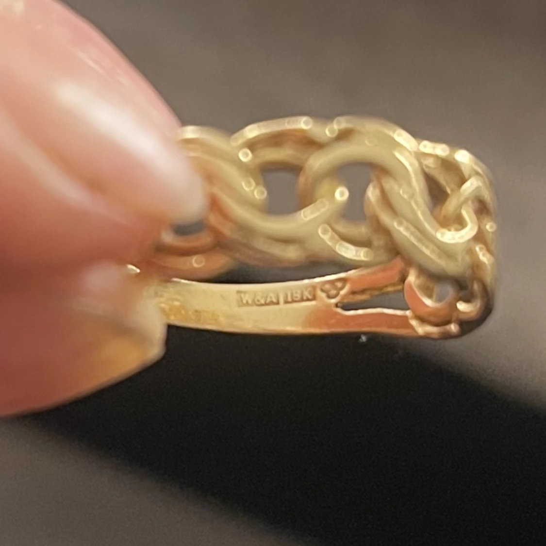 Guld ring - 90