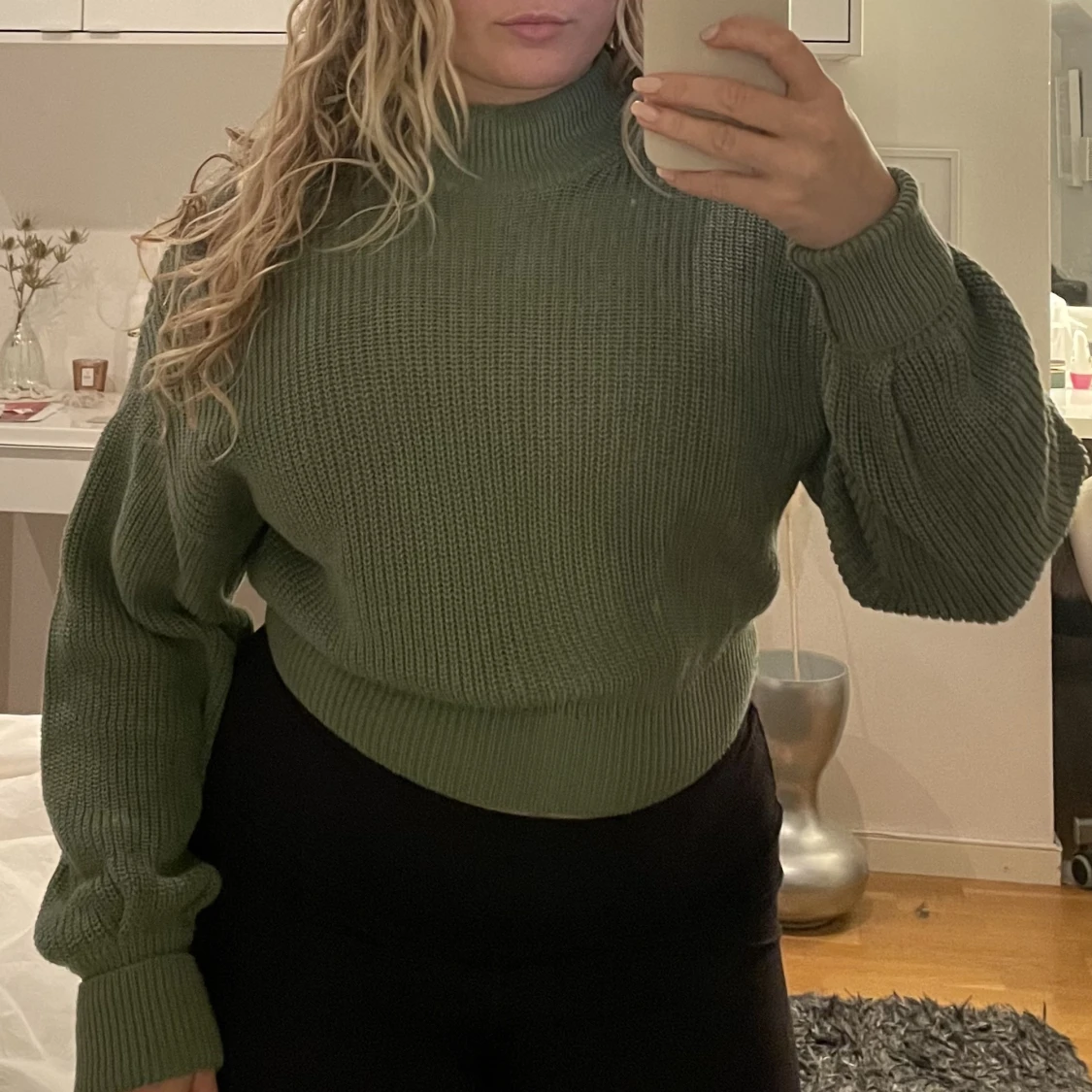 Stickad tröja