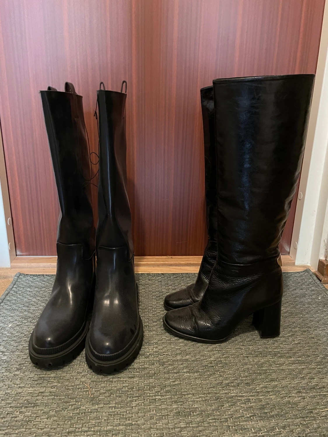 zara klackskor och hm boots - 90