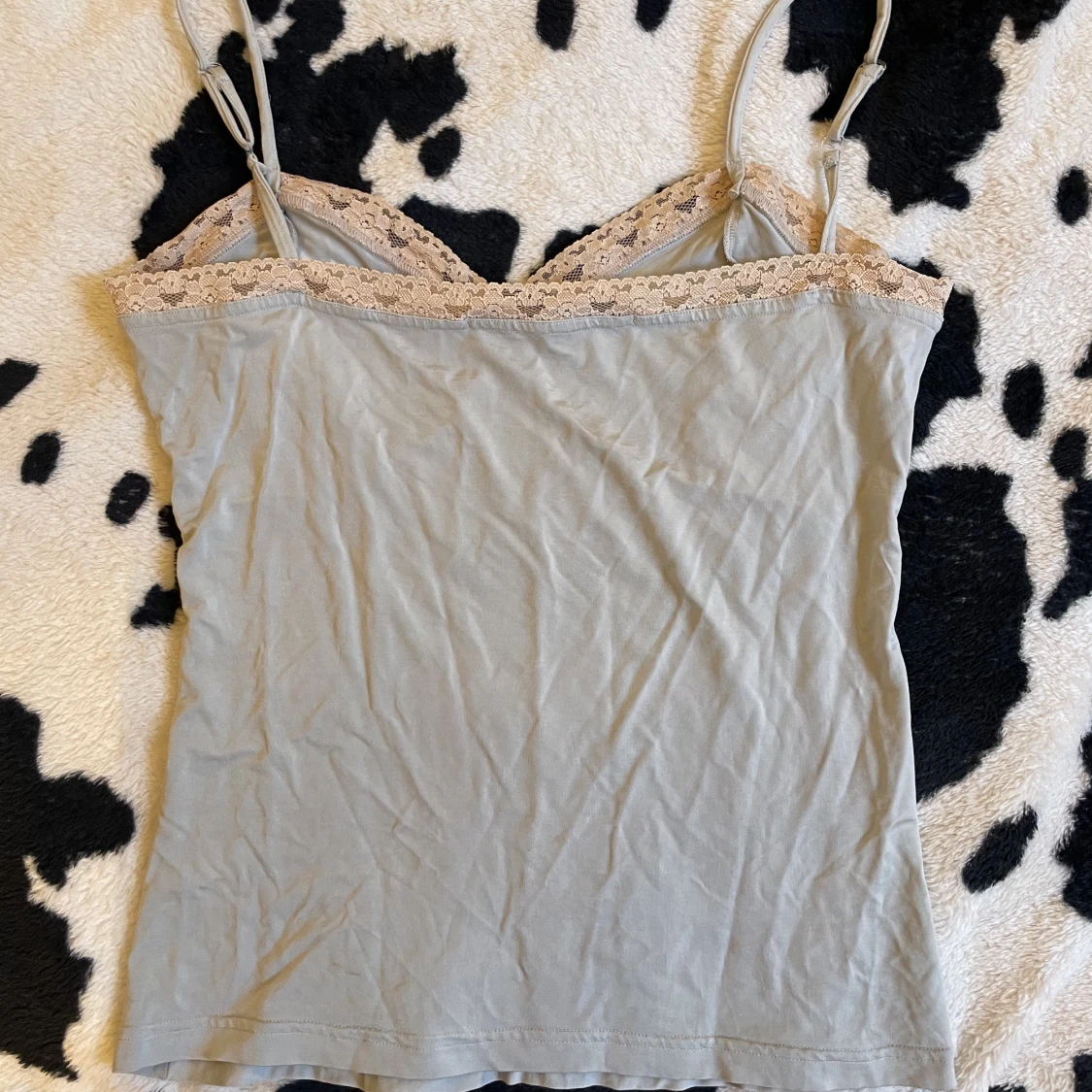 🌸Ljusblå topp rosa spets 🌸 - 90