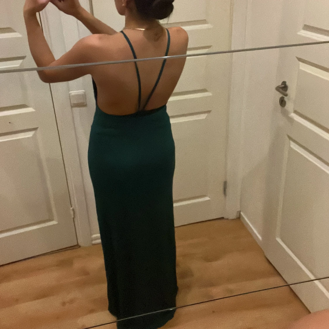 Grön klänning - 90