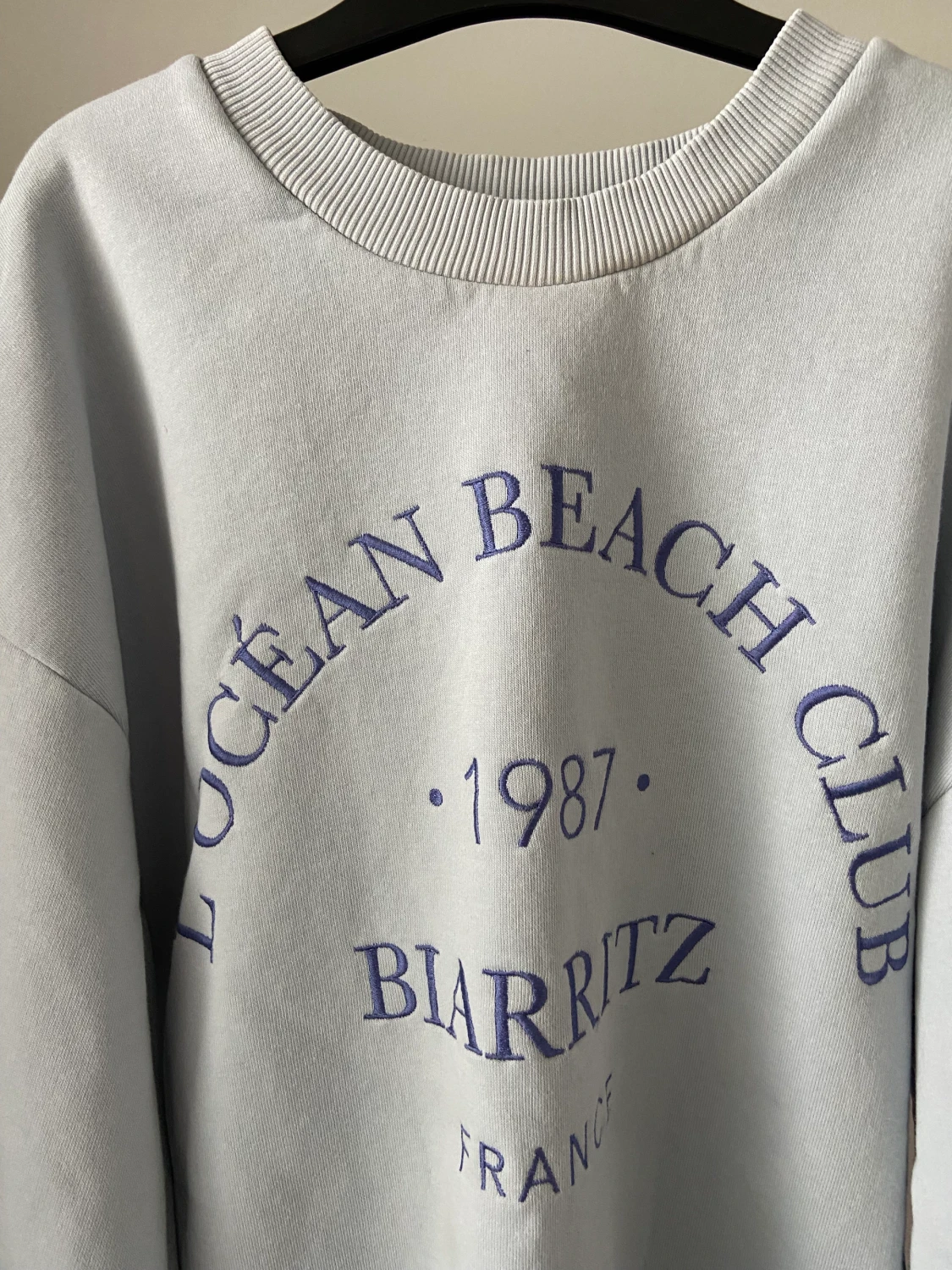 Blå sweatshirt  - 90