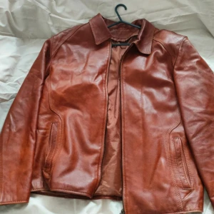 Vintage läderjacka  - Unik jacka i storlek M 