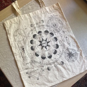 Tygväska - Tygväska med tryck! Sparsamt använd. Från Divided HM. 