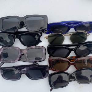 Solglasögon från olika märken, 70kr/st 