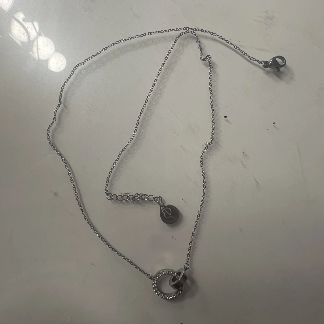 Edblad silverhalsband - 90