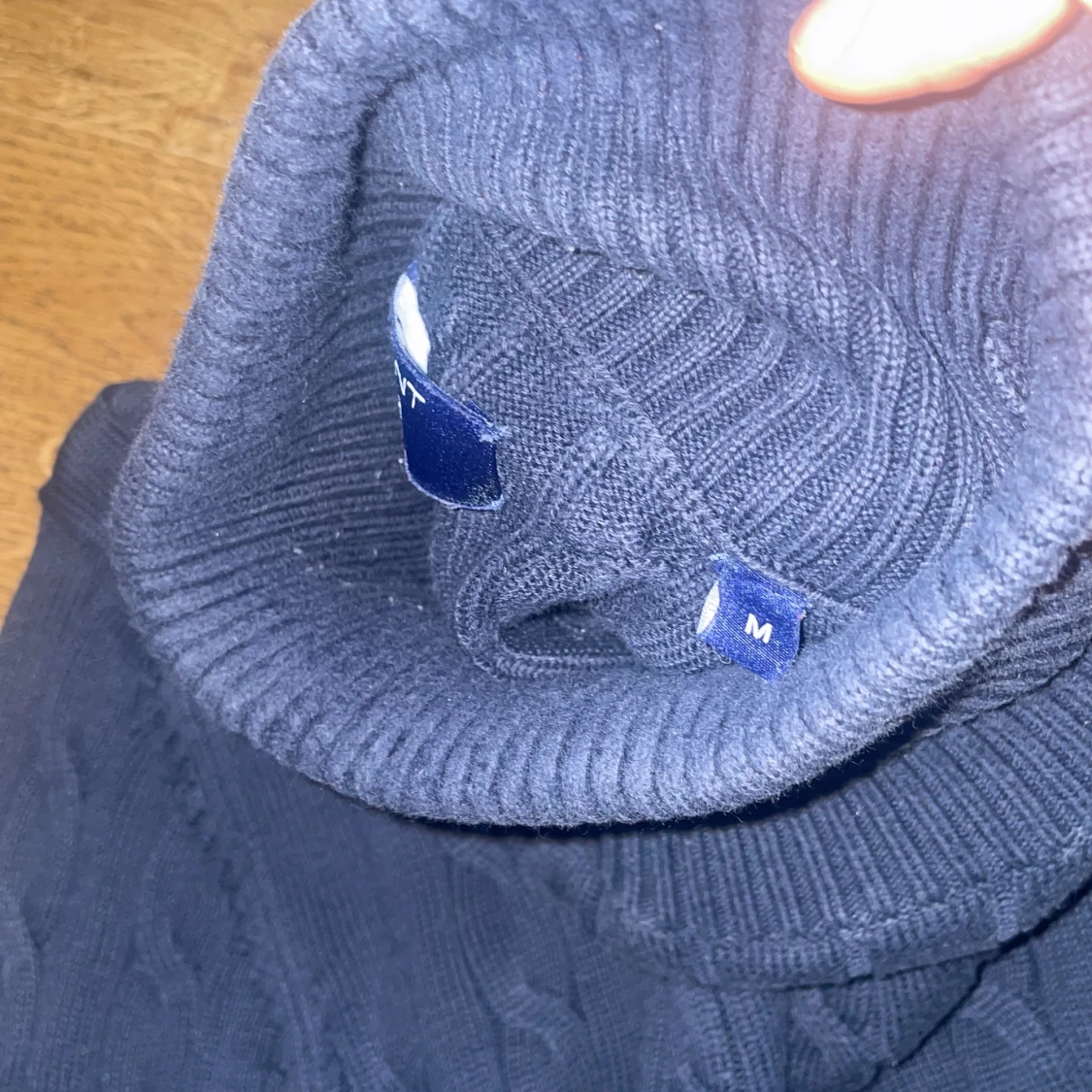 Gant stickad polo tröja storlek M - 90