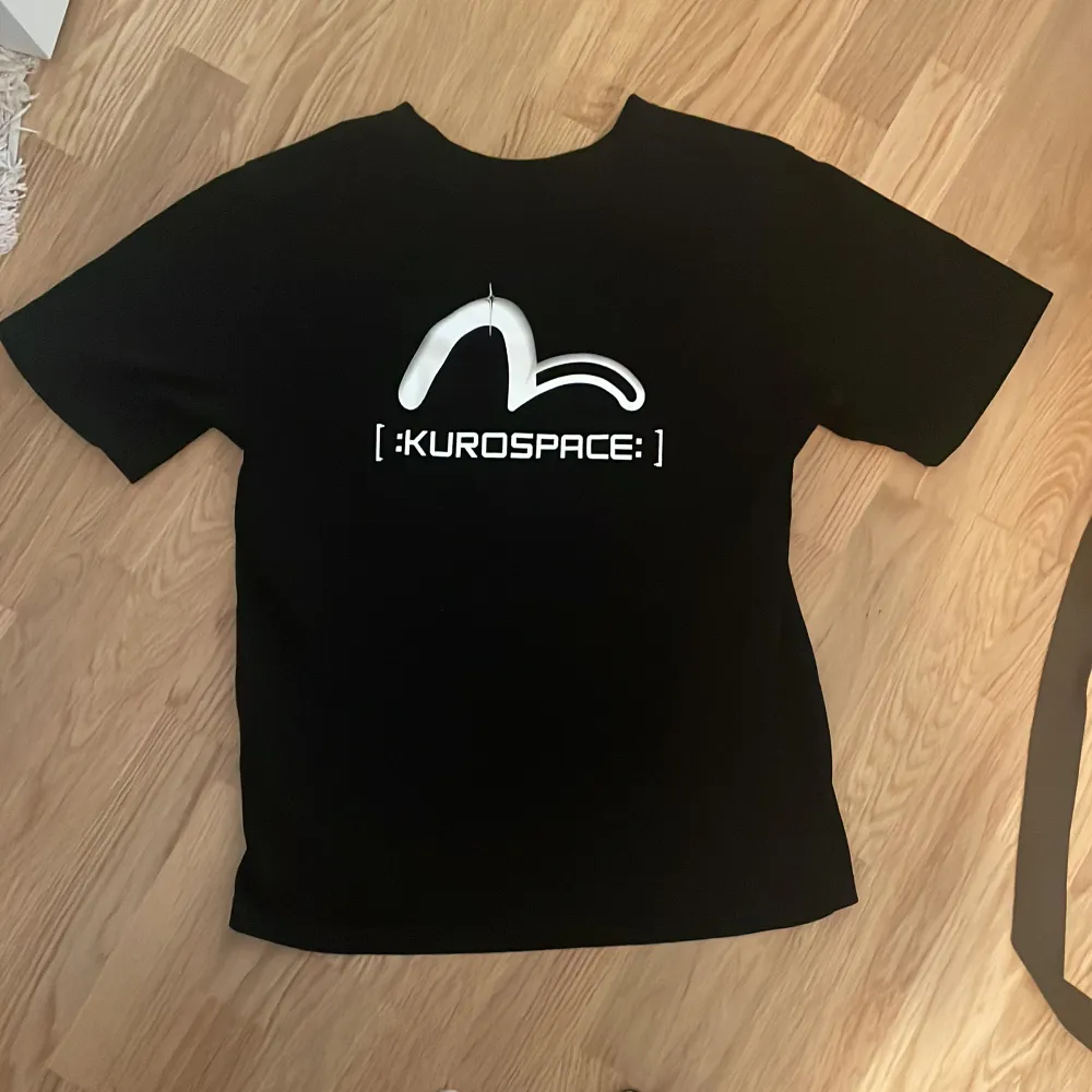 Säljer denna äkta evisu t shirten i storlek M i nyskick, använd Max 3 gånger💗. T-shirts.