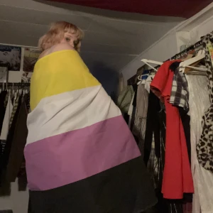 Ickebinär flagga - Används ej