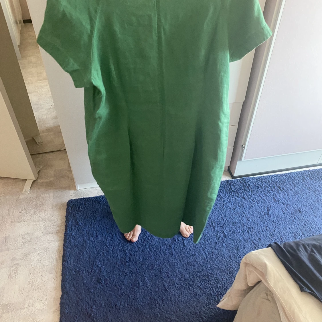 Linne klänning - 90