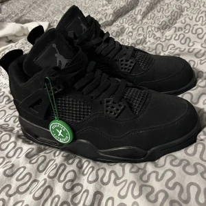 Jordan 4 black cat  - Black cat använda en gång 