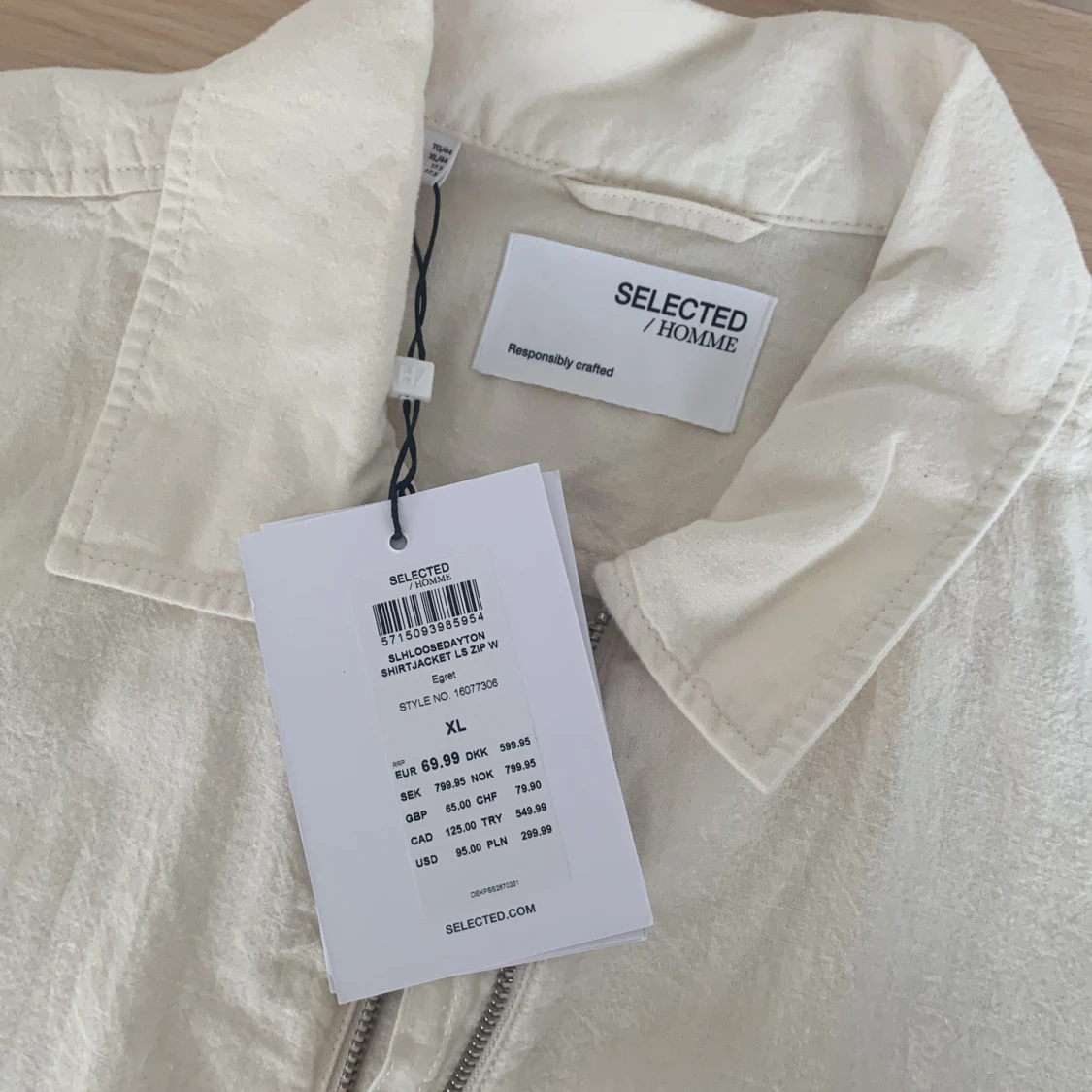 Overshirt (Selected Homme) XL *oanvänd* - 91