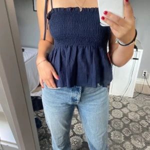 Blått linne - Säljer detta fina blåa linne i storlek S❤️