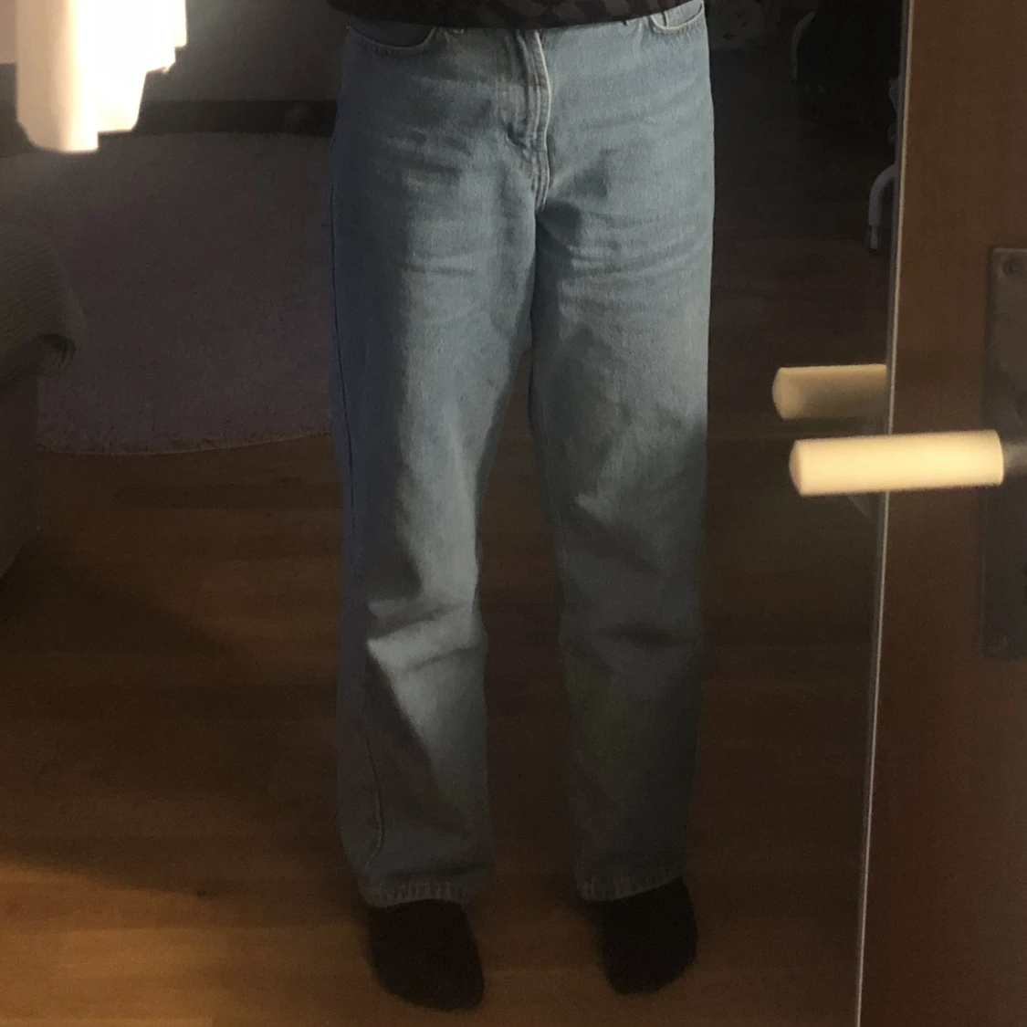 Blåa sweetsktbs jeans  - 91