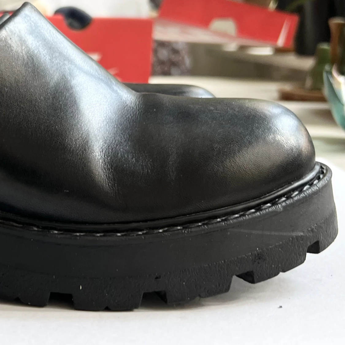 Läder- mules Vagabond - 90