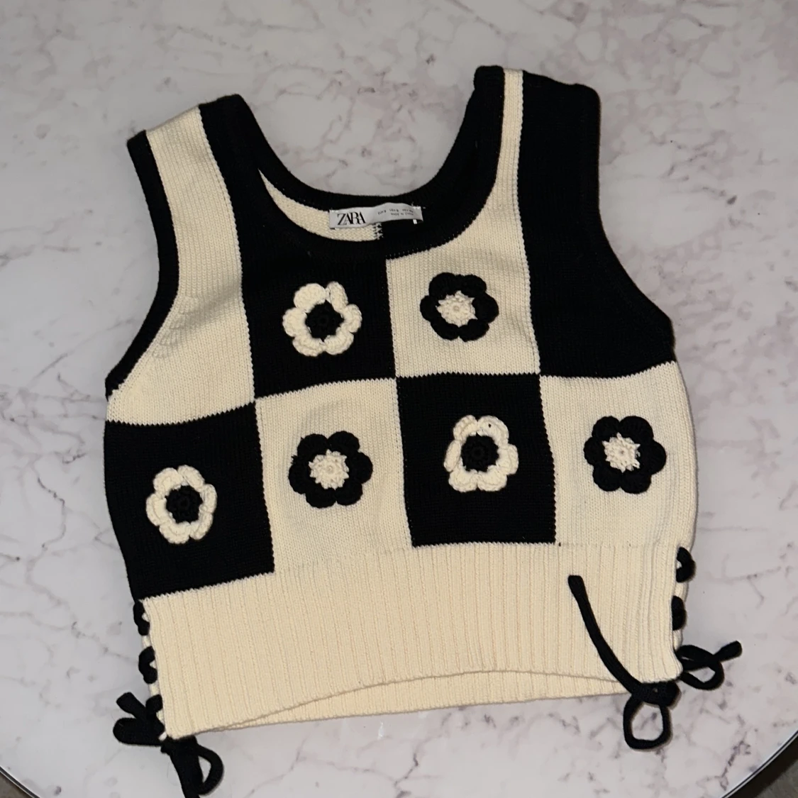 Slipover/ stickad väst