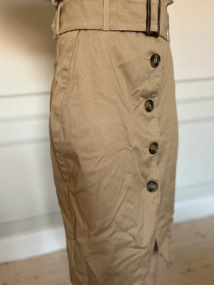 Kjol - Lång kjol i skönt tyg 