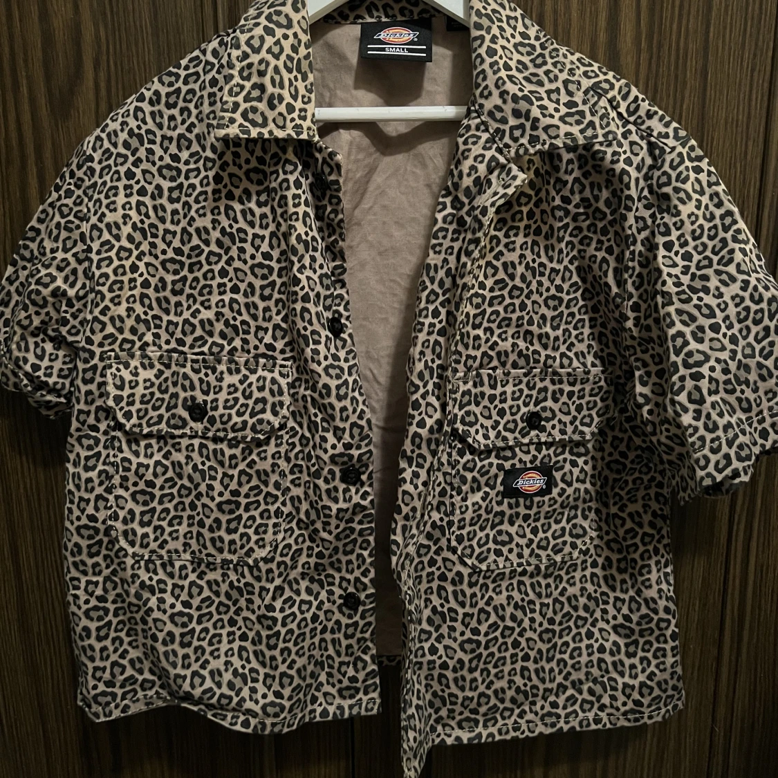 Dickies skjorta small leopard