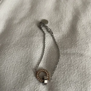 Edblad armband  - Silver och rosé guld armband 