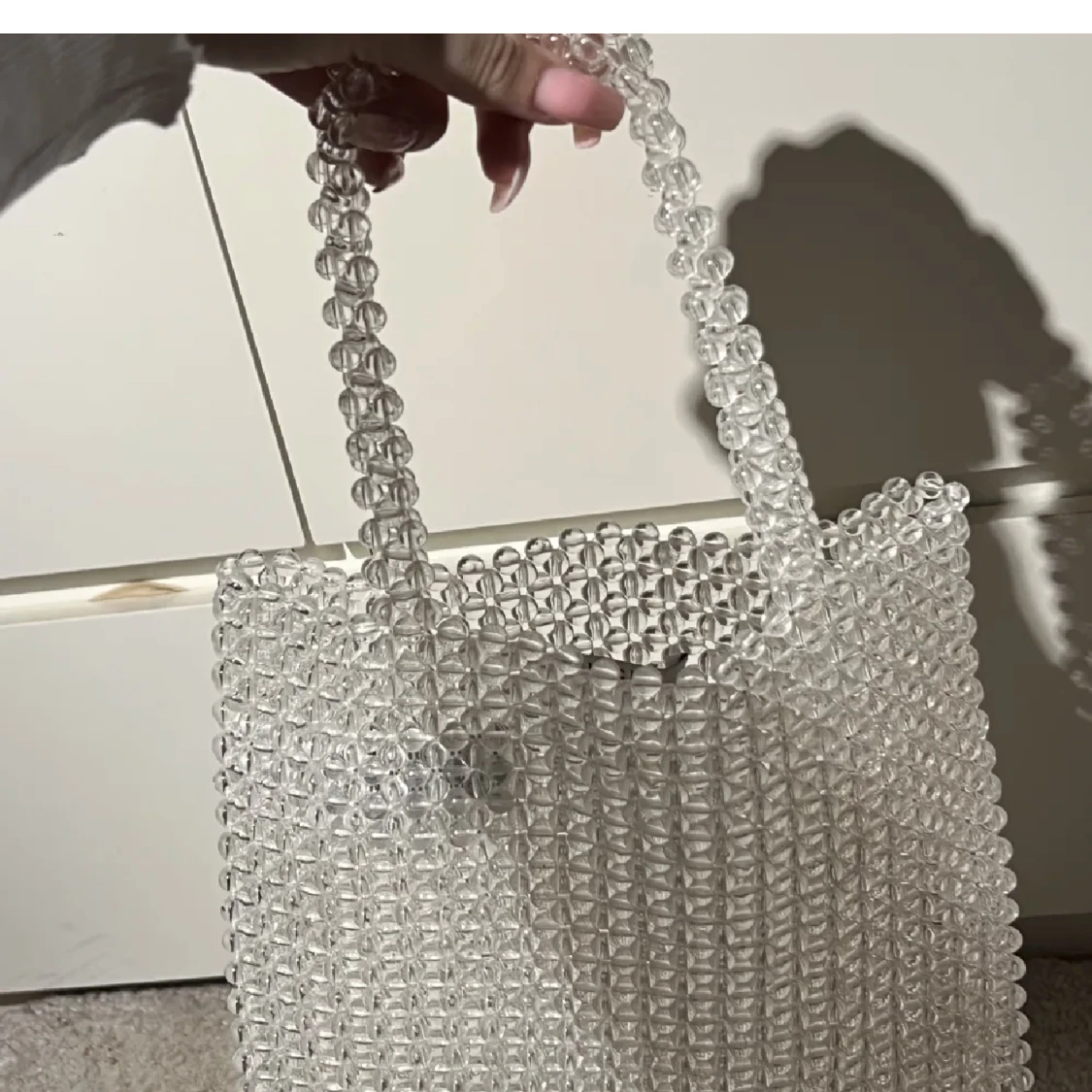 Totebag pärlor - 91