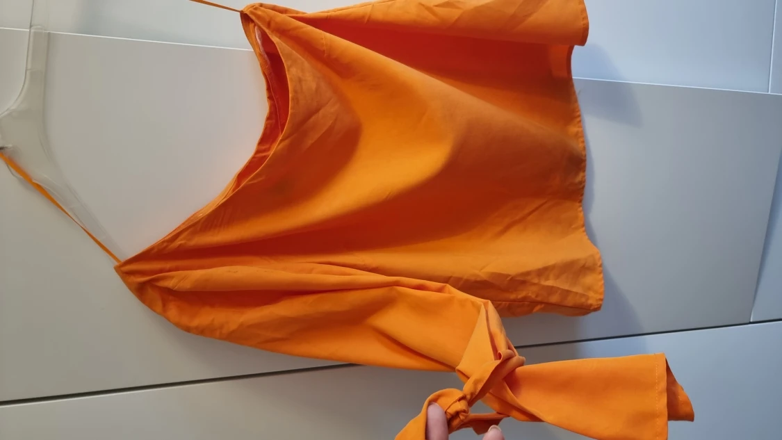 Enarmad orange topp från Lindex - 90