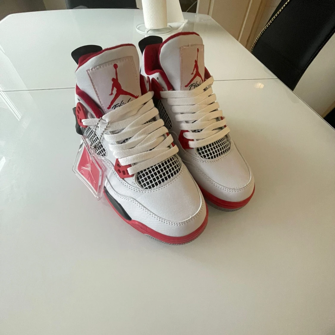 jordan 4 fire red - 90