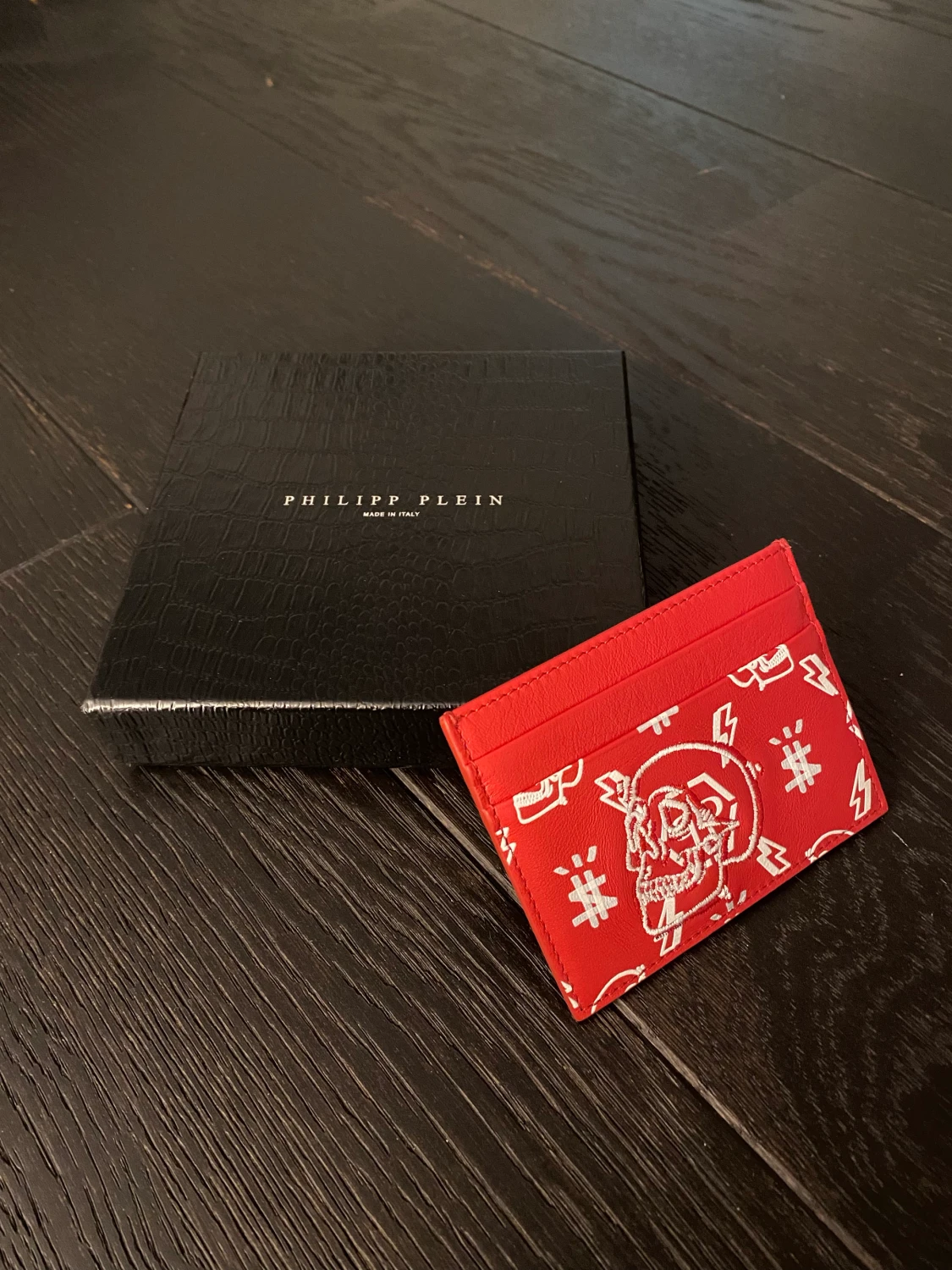 Philip Plein korthållare med monogram