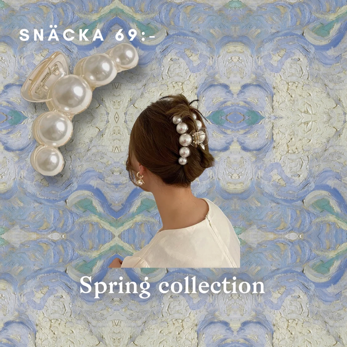 Hårklämma ”Snäcka” - 91