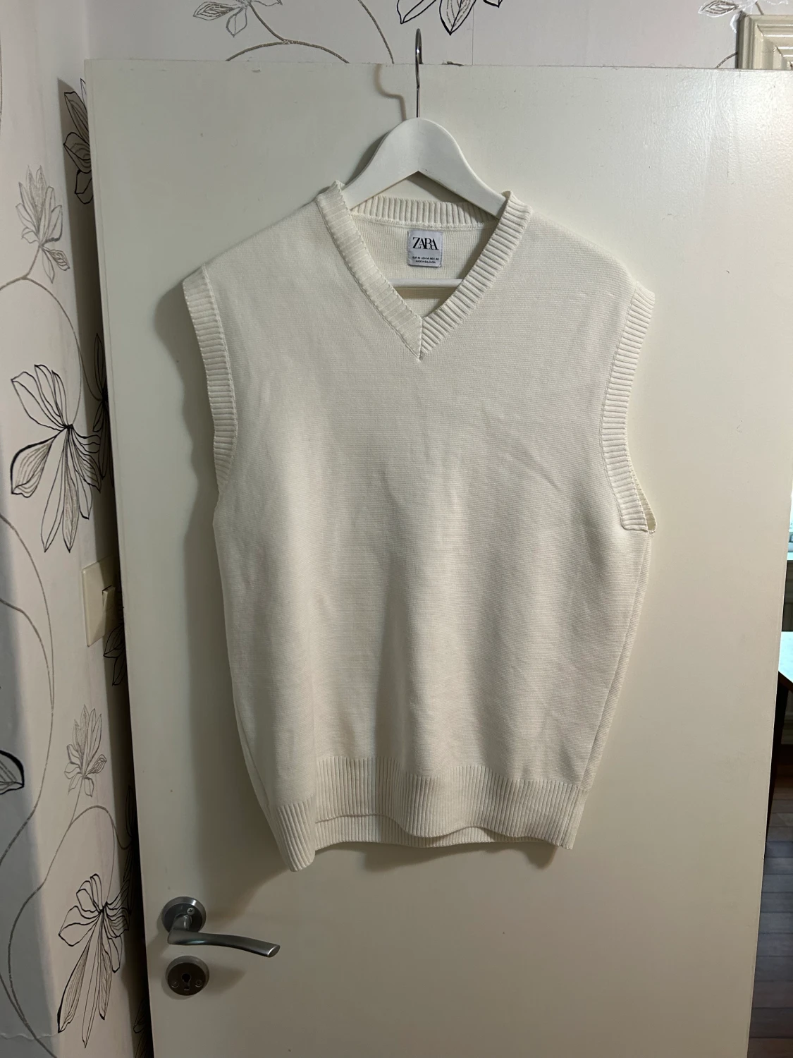 Stickad väst från zara