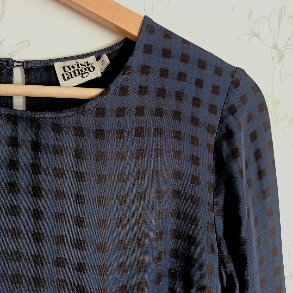 Blå svart klänning - 2