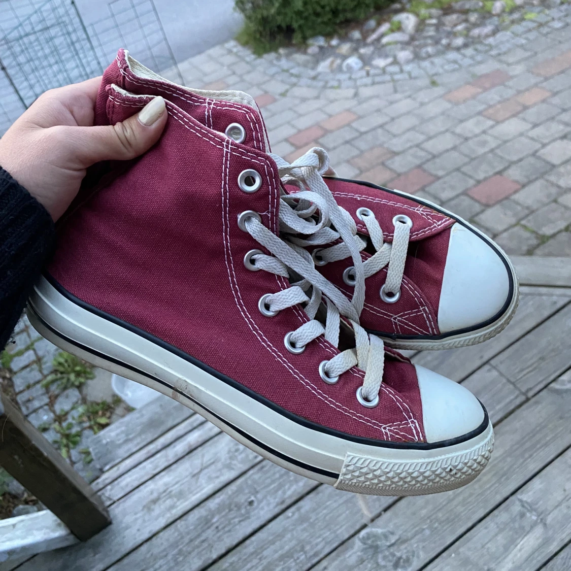 Röda Converse  - 90