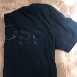 En Hugo boss t shirt (vet inte om den är äkta därför priset!) Bra kvalite så om det är en kopia syns det inte på:) Står att det är en XL men skulle säga att den är snarare XS/S