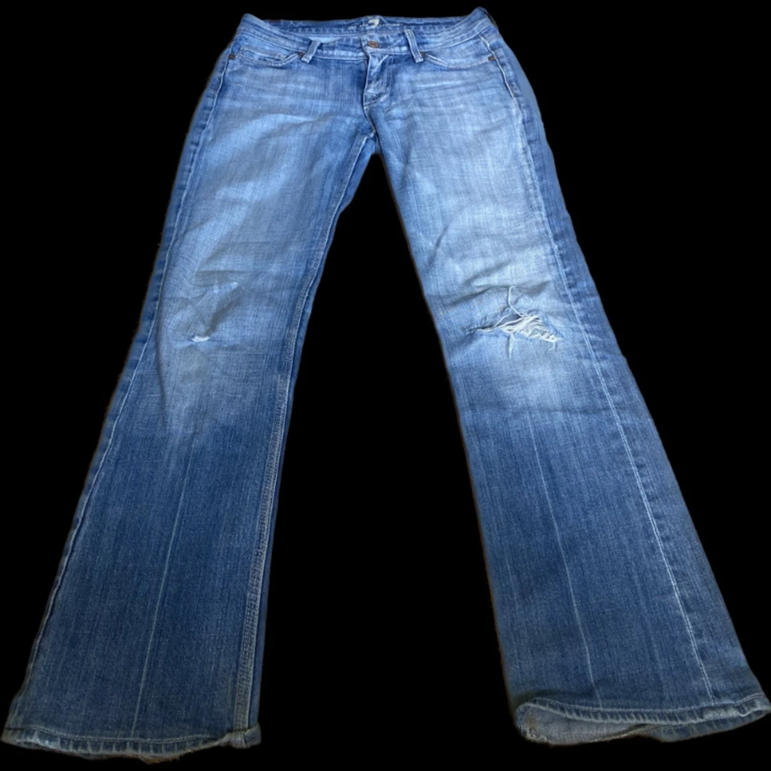 Lågmidjade jeans
