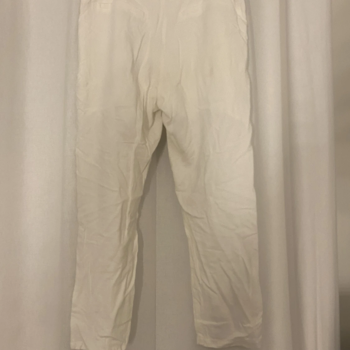 Vita linnebyxor  - 90