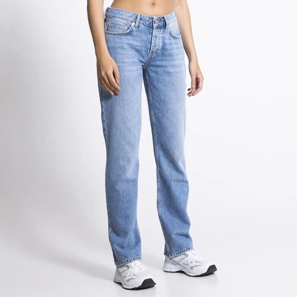 Blåa icon jeans från Lager 157. Bra skick. . Jeans & Byxor.