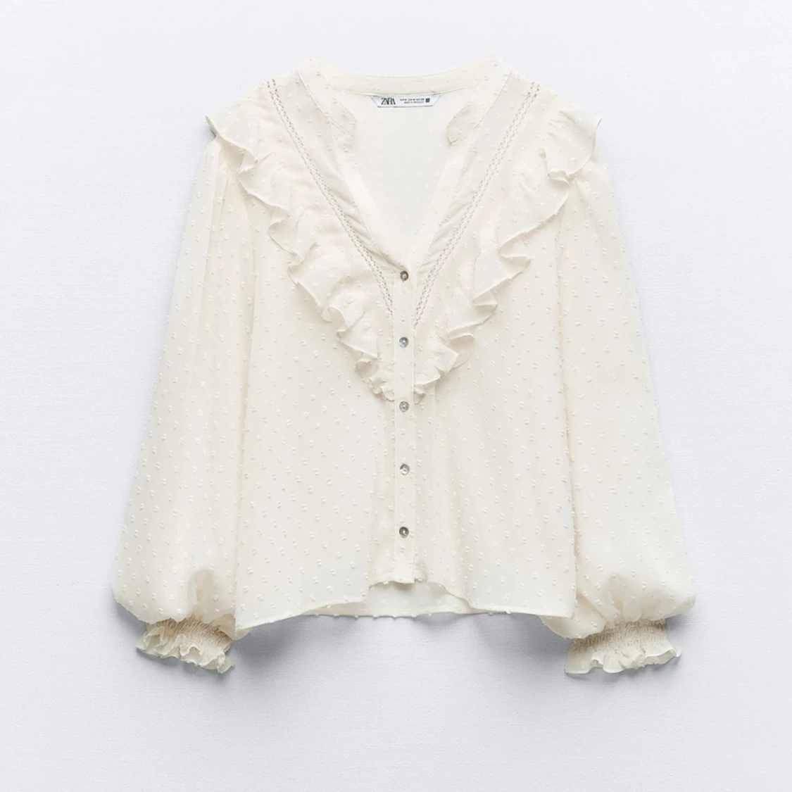 vit blus från zara - 90