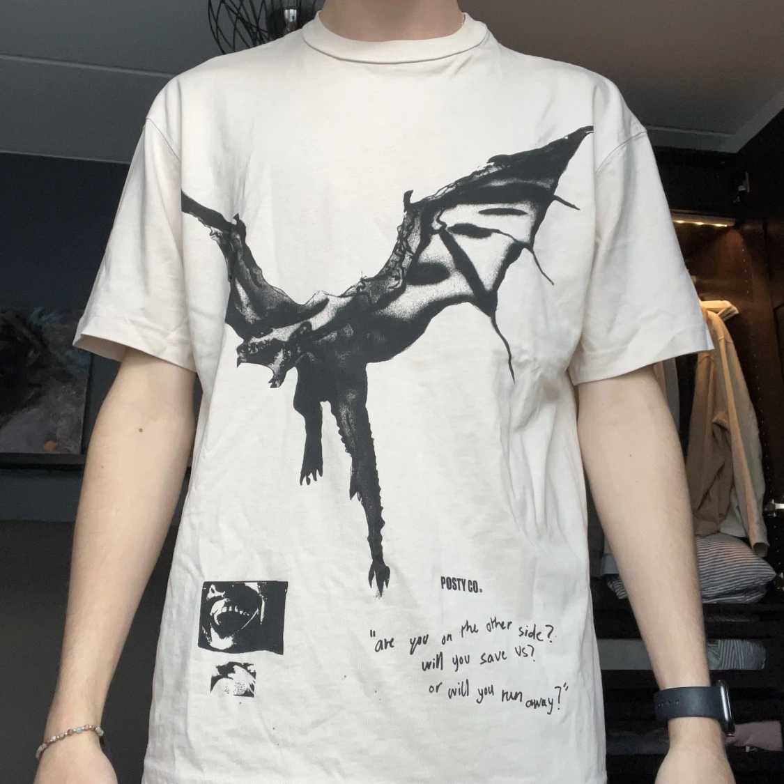 T-stirt med tryck - 91