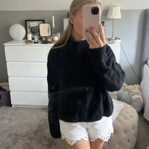 Stickad tröja  - & other stories stickad svart tröja