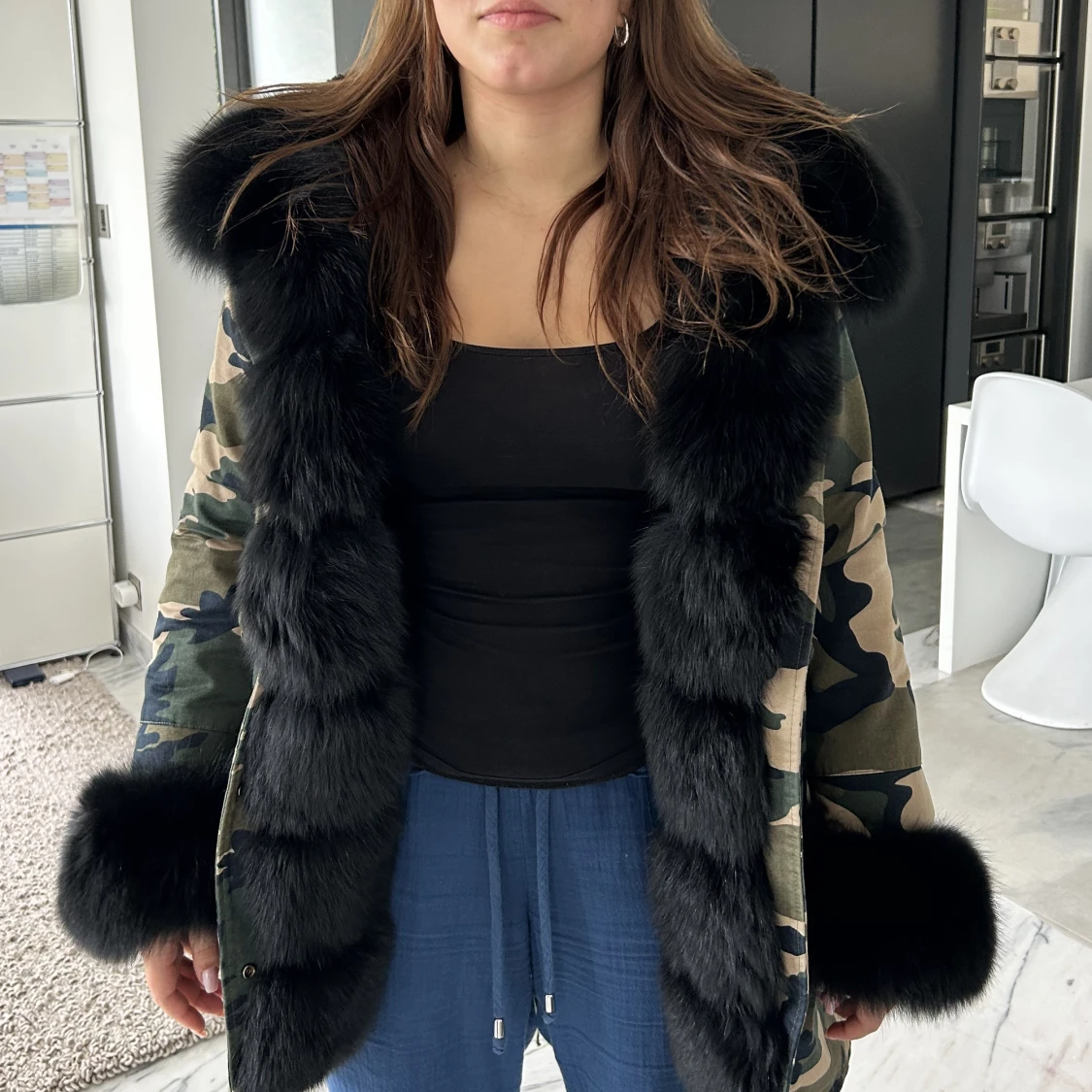 Vinter campflauge Jacka