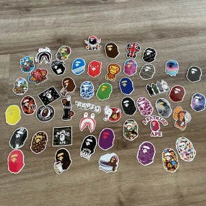 50 bape stickers - 50 bape stickers/klistermärken för endast 100kr, gratis frakt!!💚