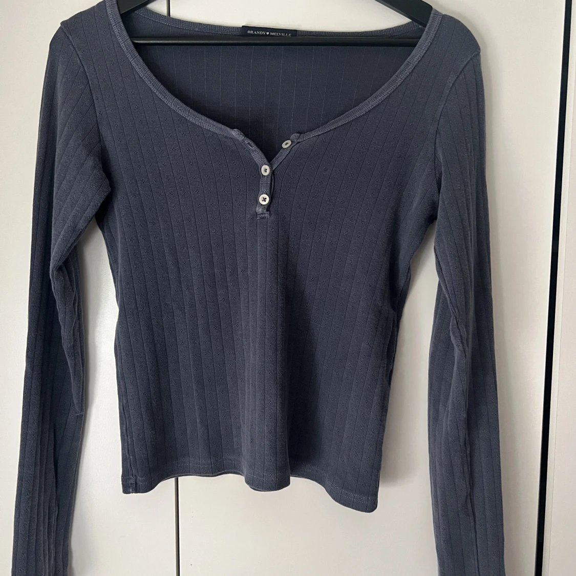 Marinblå farfars tröja  - 91