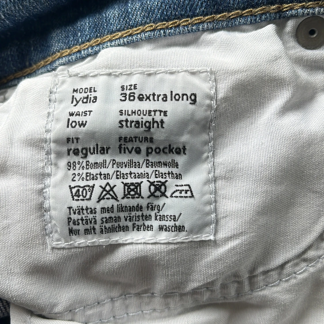 Low Waist jeans - 90