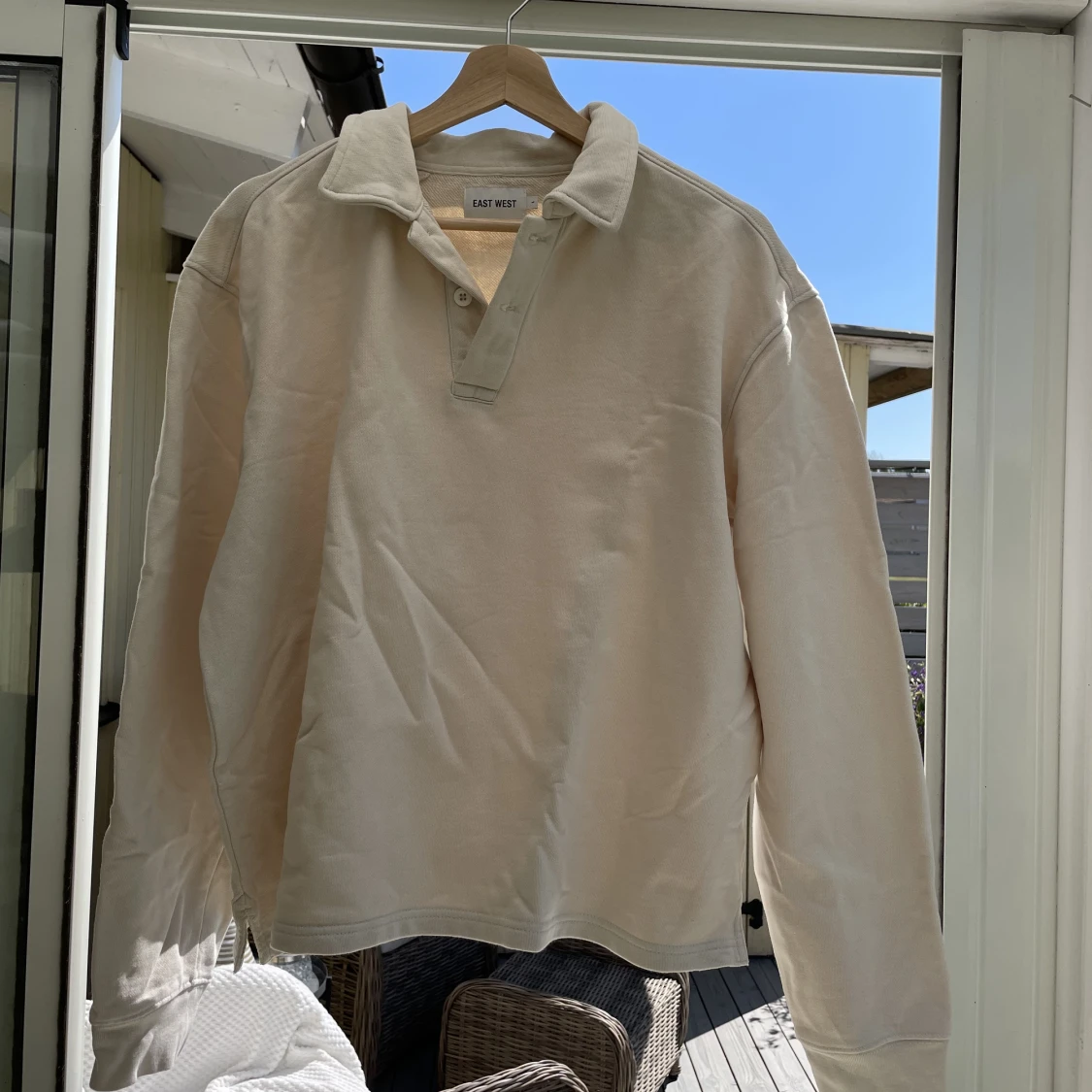 East weast långärmad piké  - 90