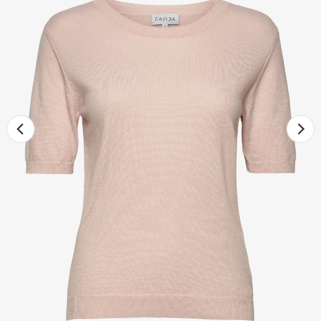 Davida cashmere stickad t-shirt 💘 - 90