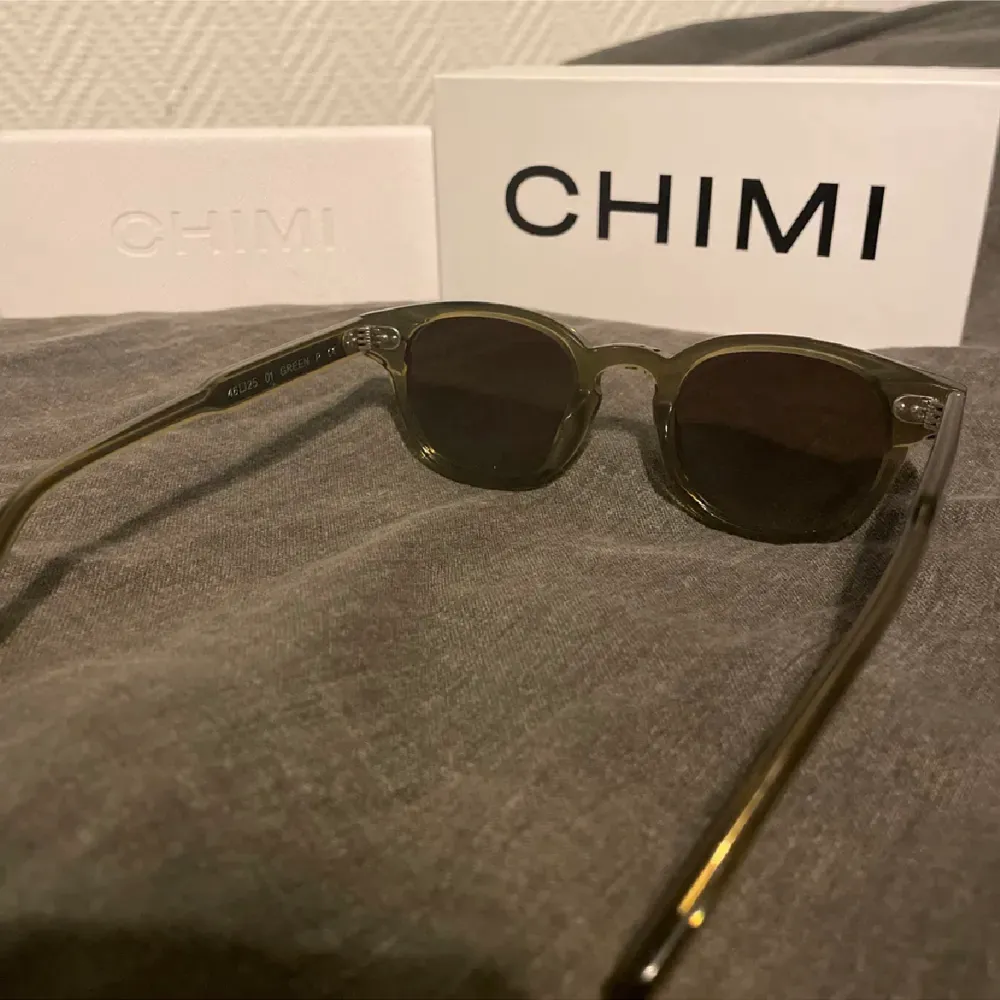 Säljer nu mina chimi glasögon, dom är i ett bra skick, Modellen är 01, vi mer frågor är det bara att skriva!. Övrigt.