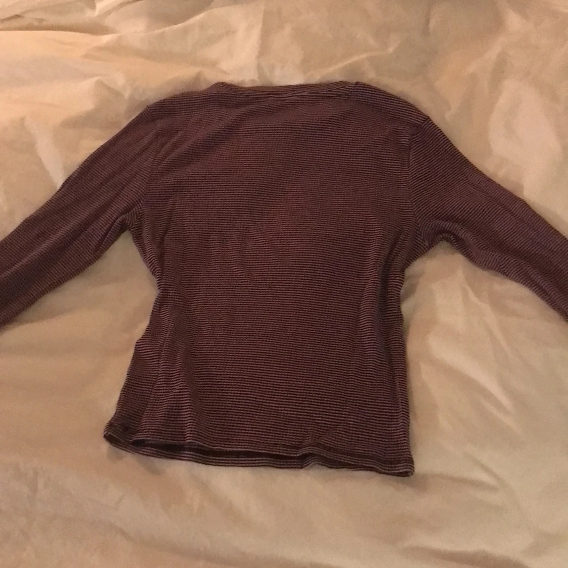 Randig långärmad tröja  - 90