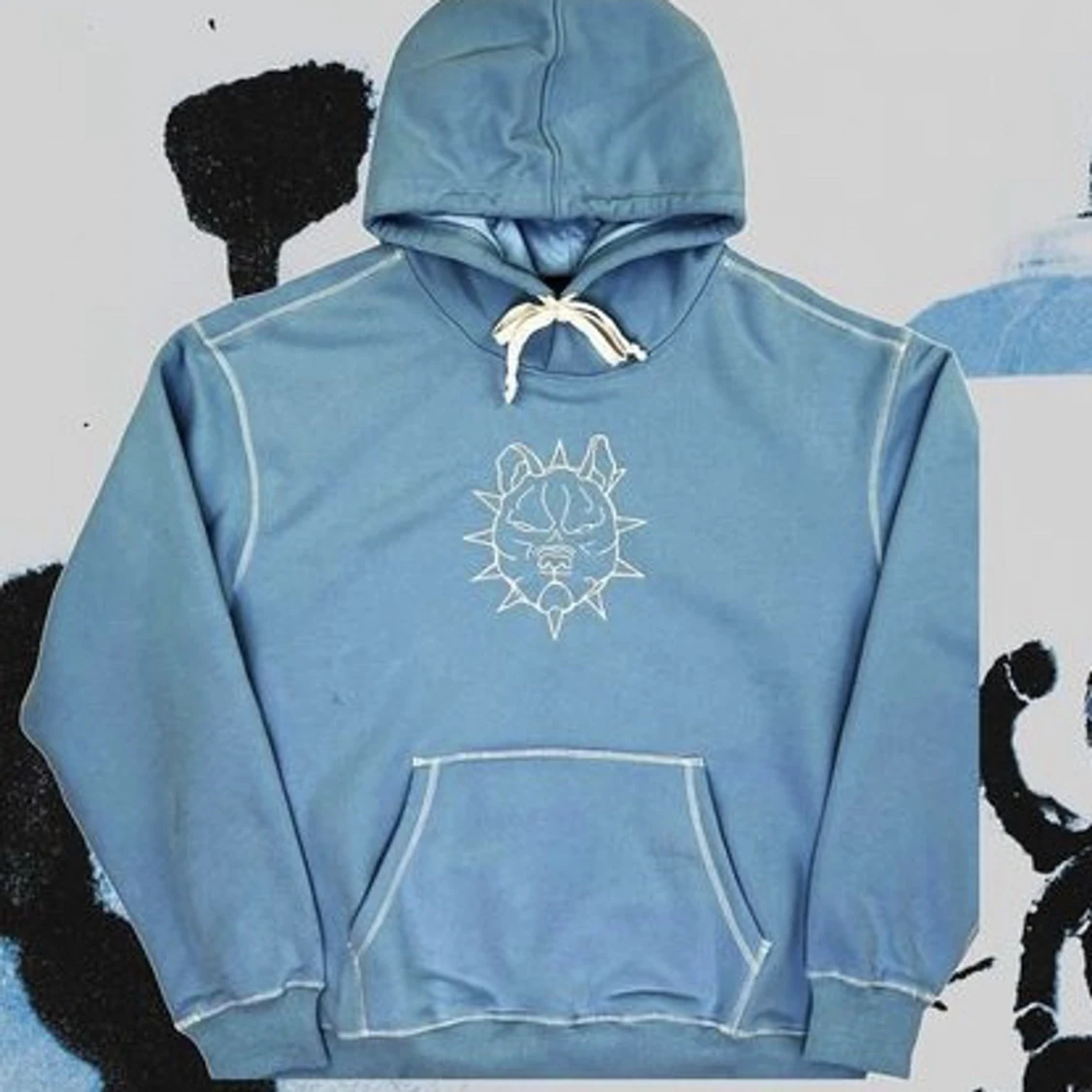 Blue franky hoodie