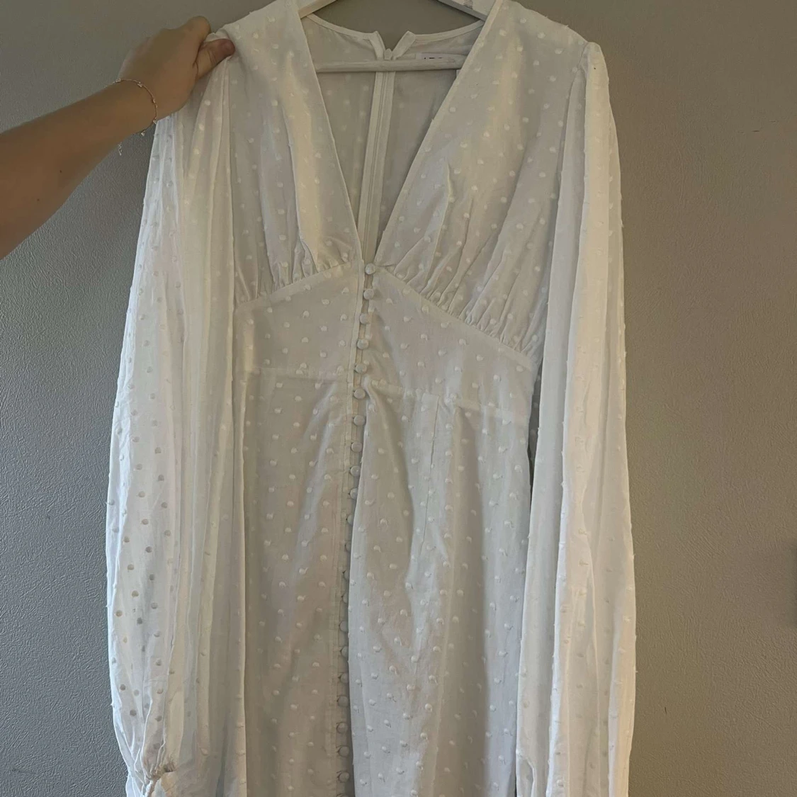 Vit Klänning  - 90