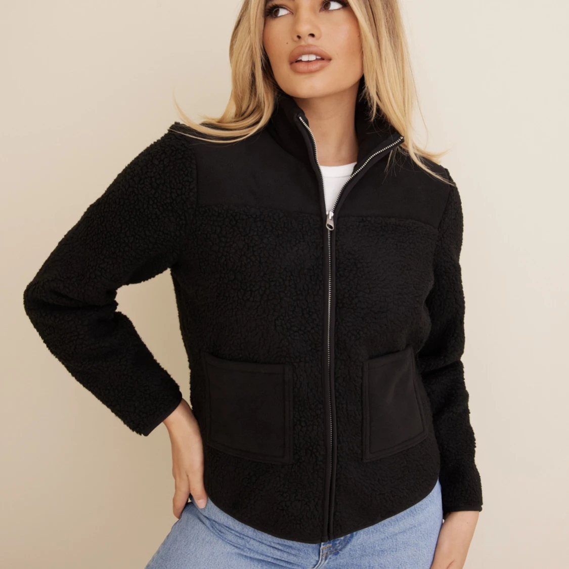 Super fin Teddy jacka!! 🤎 - 90