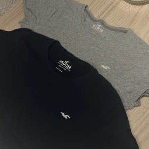 Hollister basic t-shirt - 60kr/styck eller 100kr för båda  Grå och marinblå